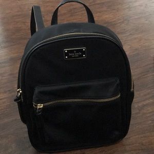 Kate Spade Black Mini Backpack